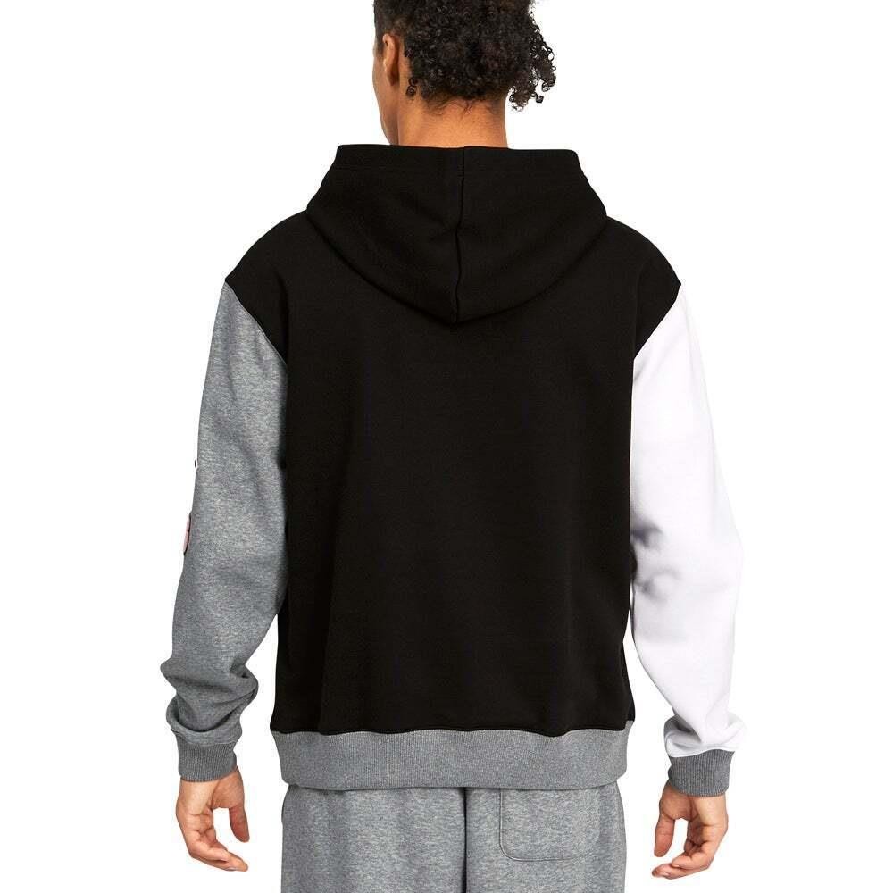 Puma Mens XL Hoodie Sweatshirt Pullover Enhanced Long Sleeve Black Gray $90 NEW thumbnail 3