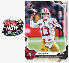 2026 Topps Now NFL #4 Brock Purdy San Francis...