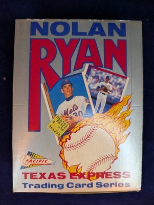 1991 Pacific Nolan Ryan Texas Express Box Case Fresh