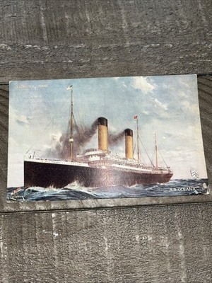 OCEANIC (White Star) Tuck's Brand card c1905