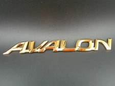 Toyota Avalon Gold Emblem Badge OEM Genuine 75442-AC030 Trunk Nameplate Script