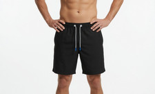 Bonobos 7"Lined Swim Trunks Black Size S Bathing Suit UPF 50 