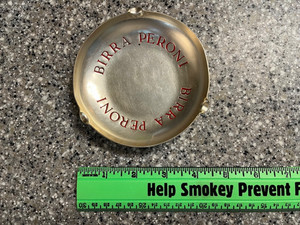 Souvenier ashtray, 'Peroni' beer