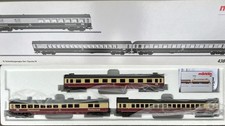 MÄRKLIN HO 43858 SET 3 PERSONENWAGEN "TEE" FÜR SCHNELLZÜGE NEUWERTIG