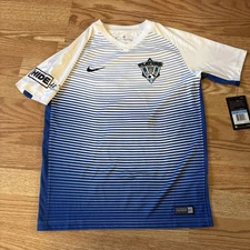 Nike Soccer Jersey #2 Players Soccer Club Las Vegas 1989 Teenage  Sz Md Dri Fit