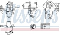 AGR-VENTIL FÜR Dacia Duster (Hs ) - Nissens 98264