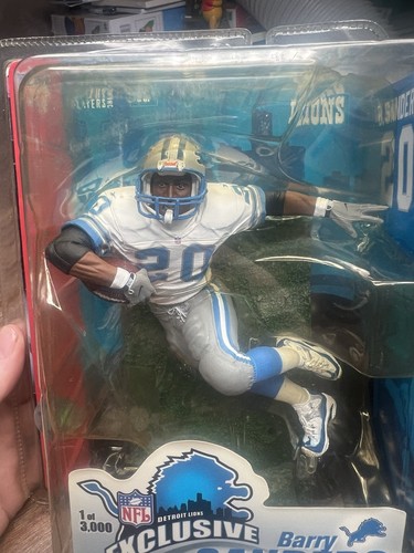 Barry Sanders Detroit Lions McFarlane Toys Action Figure 1 Of 3000 NFL - Picture 5 of 14