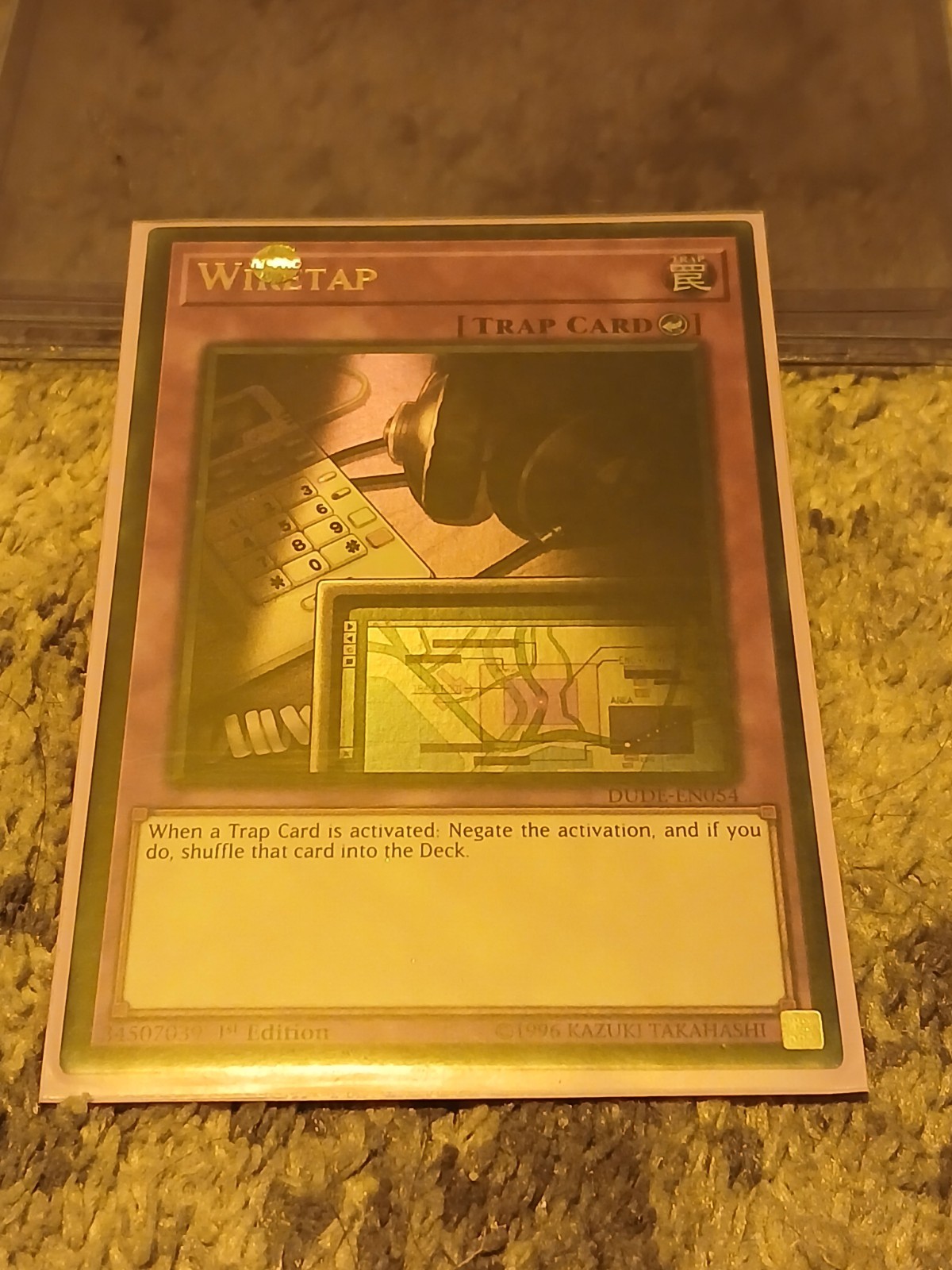 Wiretap DUDE-EN054 Duel Devastator 1st Edition