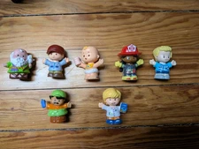 Little People Miscellaneous Characters Lot Of Seven