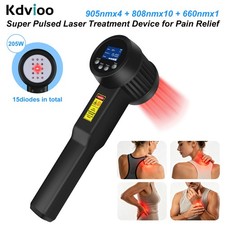 205W Super Pulsed Laser Therapy Device 905nm 808nm 660nm for Tendonitis Relief