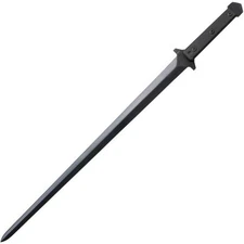 APOC Atrim Jian Fixed Sword 26.5" Spring Steel Blade Black G10 Handle - SD35680