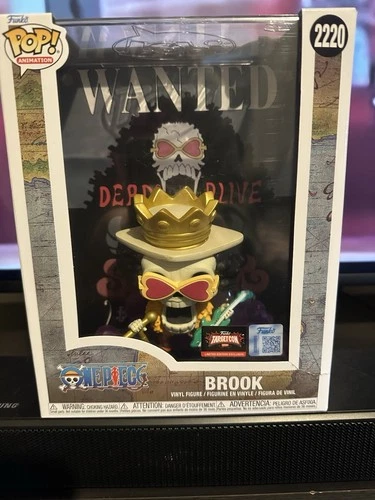 Funko Pop! Small Cover Case: One Piece - Brook - Target (Exclusive) #2220