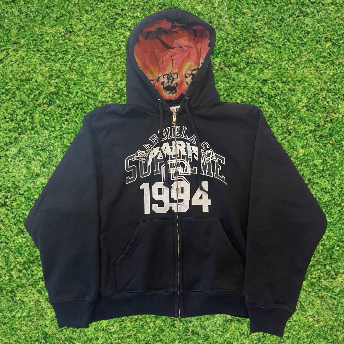 Supreme x MM6 Maison Margiela Black Zip-Up Hoodie | Size Large | eBay Supreme x MM6 Maison Margiela Black Zip-Up Hoodie | Size Large | eBay
