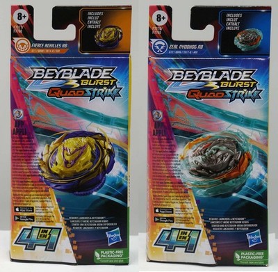 Beyblade Burst Quadstrike 4in1  Series-Hasbro-OVP-Auswahl : Fierce Achilles ....