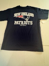 New W Tag New England Patriots Football Men s Large Tee T-shirt short sleeve