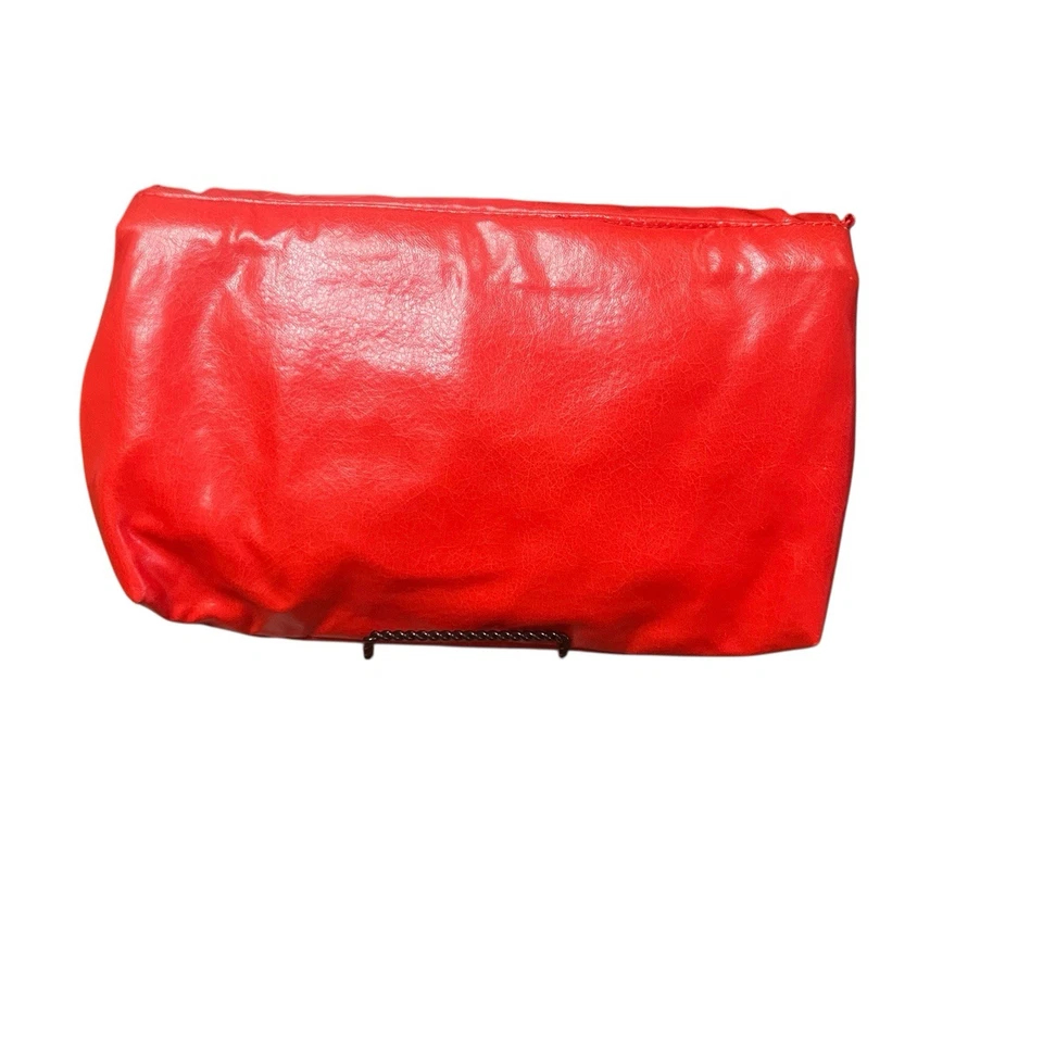 LePrive Hot Sexy Red Vintage Clutch Holiday Fair - Image 2 of 4