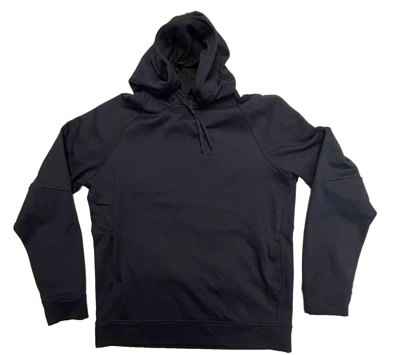 Lululemon Hoodie Thermal Long Sleeve Pullover Side Pockets Men's L LARGE Navy