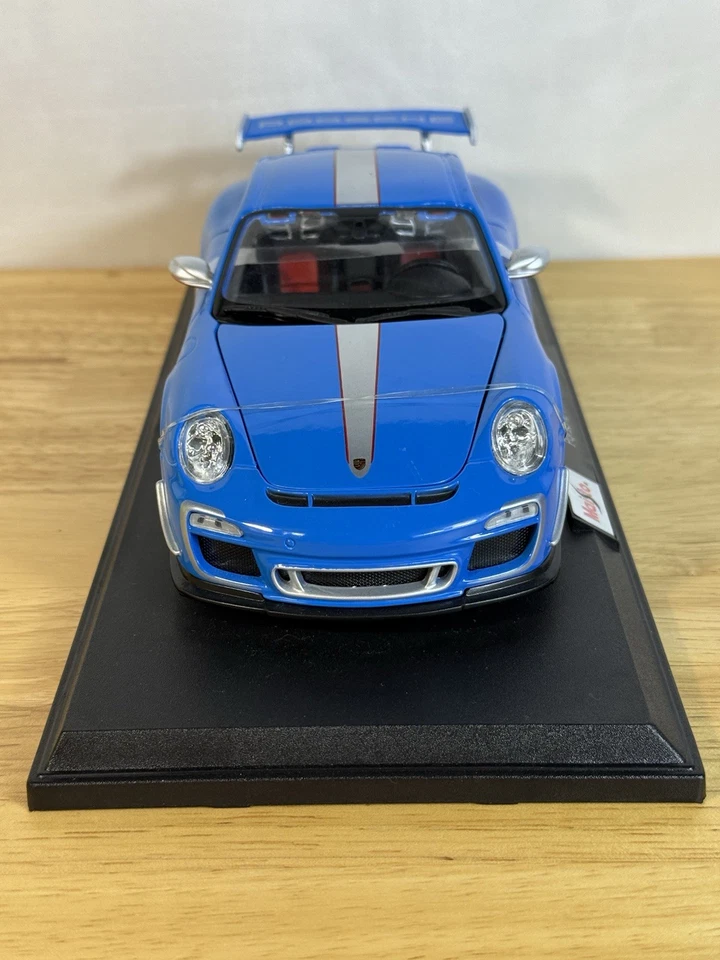 Maisto Porsche 911 GT3 RS 4.0 Escala 1:18 Edición Especial - 🔹Azul 🔹 Foto 3 de 4