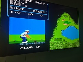 Carro de golf completo + caja NES Nintendo PROBADO Y FUNCIONANDO. Falta manual.