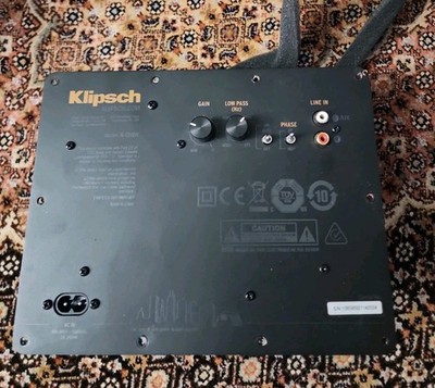 Klipsch Genuine Main Board plate amplifier for R-120SW Subwoofer  tested mint