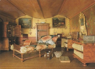 Sara Ploos van Amstel Kabinett Haus Puppenhaus Postkarte 1994 Niederländisch 18. Jh. Zimmer