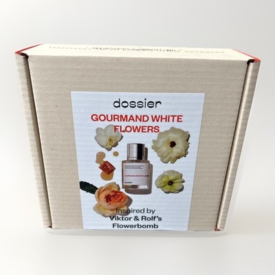 Dossier Gourmand White Flowers Perfume (Inspired By Viktor & Rolf s Flowerbomb)