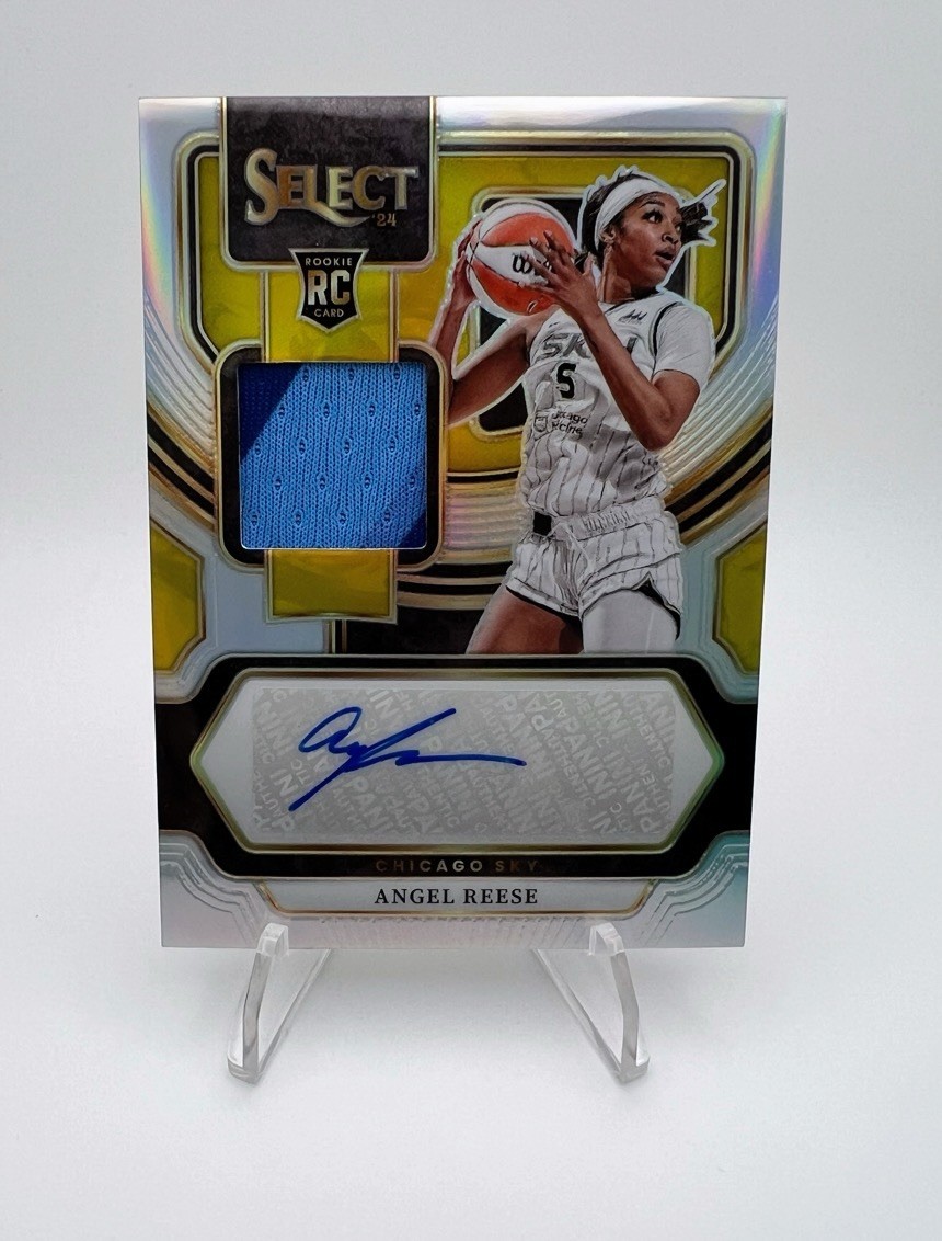 2024 Select ANGEL REESE Rookie Patch Auto Sick Patch 😊 RC SP🔥Sky
