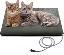 PETNF Outdoor Pet Heating Pad for Cats  Dogs Gray M: 20" X 16"