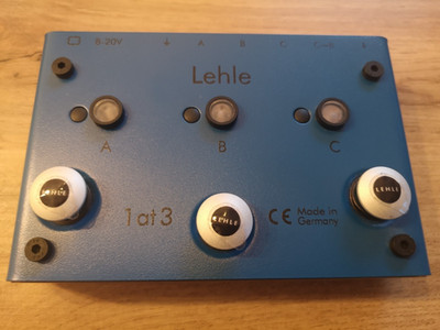Lehle 1at3 SGoS True Bypass Pedal Switcher