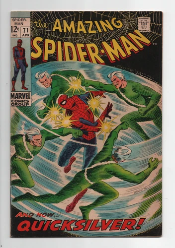 Amazing Spider-Man #71 John Romita Marvel Comics 1969 VG/FN