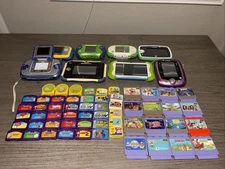 Vtech Leap Frog Lot Vsmile LeapPad Leapster Explorer Mobigo As Is