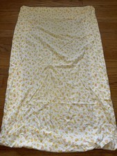 Vintage Carters Yellow Bunnies Baby 100 Cotton Fitted Crib Sheet Yellow Bunny