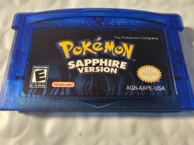 Pokemon: Sapphire Version (Nintendo Game Boy Advance, 2003) GBA Game Cartridge