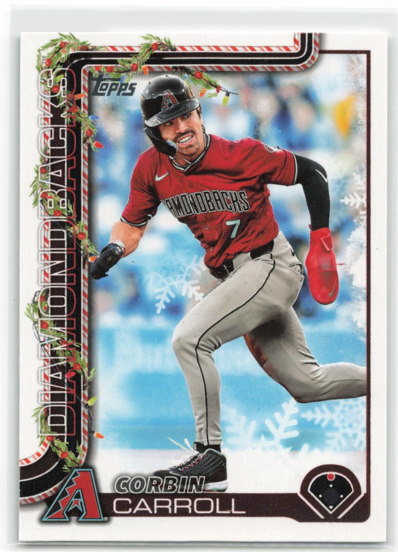 2025 Topps Holiday Corbin Carroll #H158 Arizona Diamondbacks | eBay