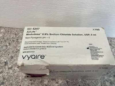 AirLife Modudose Respiratory Therapy Sodium Chloride Solution - 100/Box