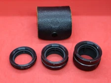 VTG Asahi Pentax M42 Extension Tube Set (I, II & III)  + Case