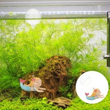 Wear Resistant Resin Mermaid Model for Aquarium Tabletop and Home Decoration