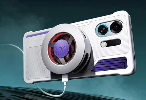 Original OPPO K13 Turbo Pro Micropump Liquid Cooling Case + Magnetic Cooler Fan - Picture 6 of 9