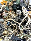 5+ Lb Costume Jewelry Vintage Modern Lot All Wearable Some Signed Resell Mix