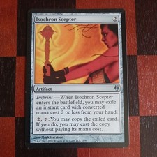 Mtg Isochron Scepter NM Duel Deck Izzet vs. Golgari Card Mirrodin Artifact