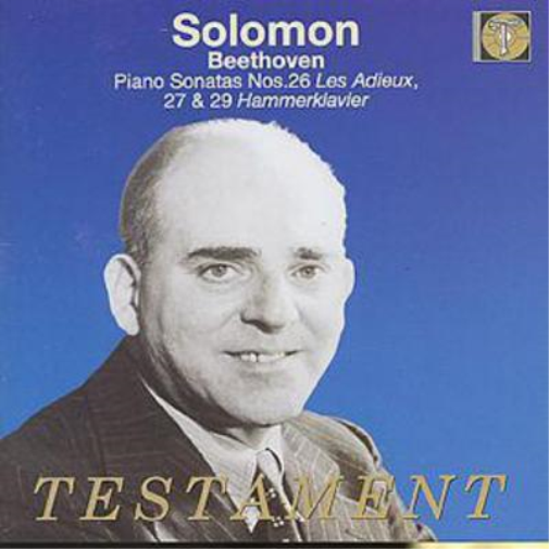 Solomon Solomon: Beethoven: Piano Sonatas Nos. 26, 27 and 29 (CD) Album