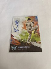 2021 Panini Diamond Kings - Dk Signatures Ryan Weathers #DKS-RW Holo Silver /99