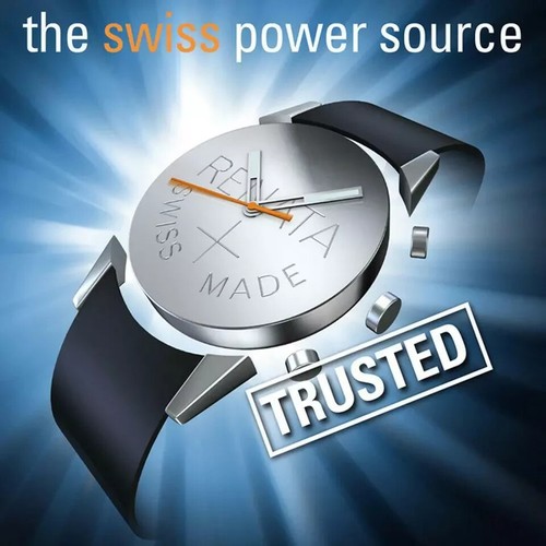 Renata Swiss Watch Battery 379 SR521SW Button Cell x1 x2 x3 x5 x10 x25 x50 x100 - Picture 2 of 3