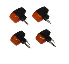 Blinkers Complete Set of 4 Front & Rear For Kawasaki GPZ 750 R ZX750G 1985-1986