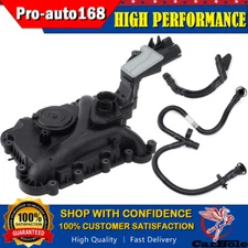 Oil Separator PCV Valve Vent Trim & Hose Tube for 3.0T Audi Q7 A4 A5 VW Touareg