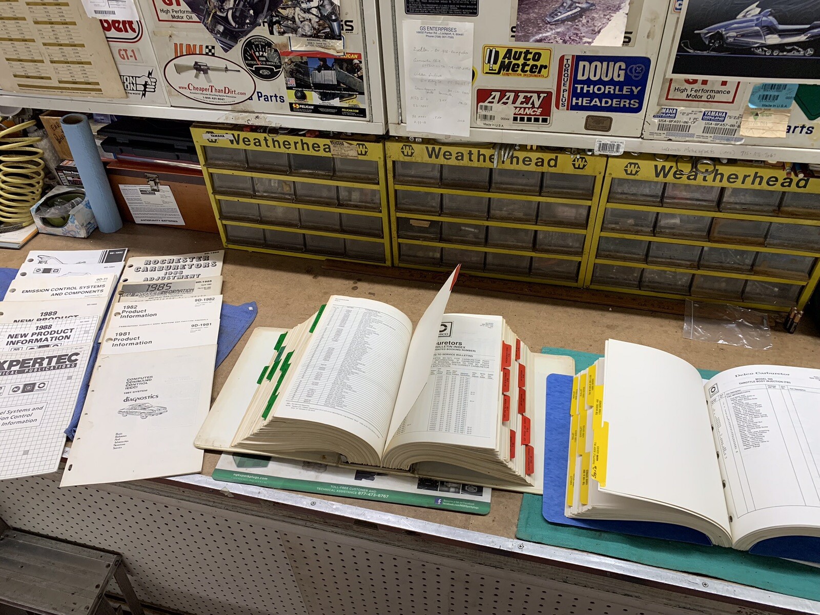 60's 70's 80's DELCO ROCHESTER CARBURETOR PARTS SERVICE FUEL INJECTION