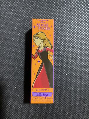  Disney Colourpop Hocus Pocus Lip Creme Hello Boys Black Lipstick NEW
