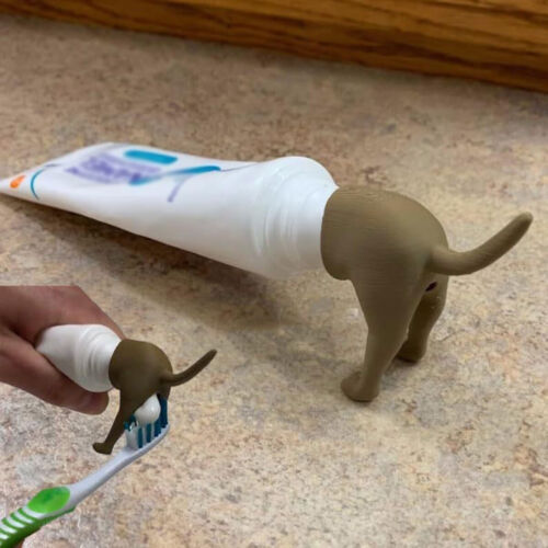 Toothpaste Topper Dispenser Holder Toothpaste Cap Bathroom Funny Prank - Picture 1 of 14