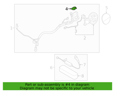 Genuine Actuator Inlet Locking 91999G7110 for Hyundai Ioniq 20-21