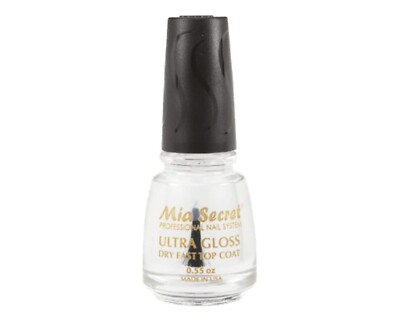 Mia Secret Professional Nail System Ultra Gloss Dry Fast Top Coat 0.55 oz